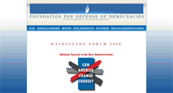 Desktop Screenshot of fddwashingtonforum.org