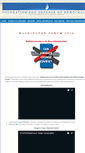Mobile Screenshot of fddwashingtonforum.org